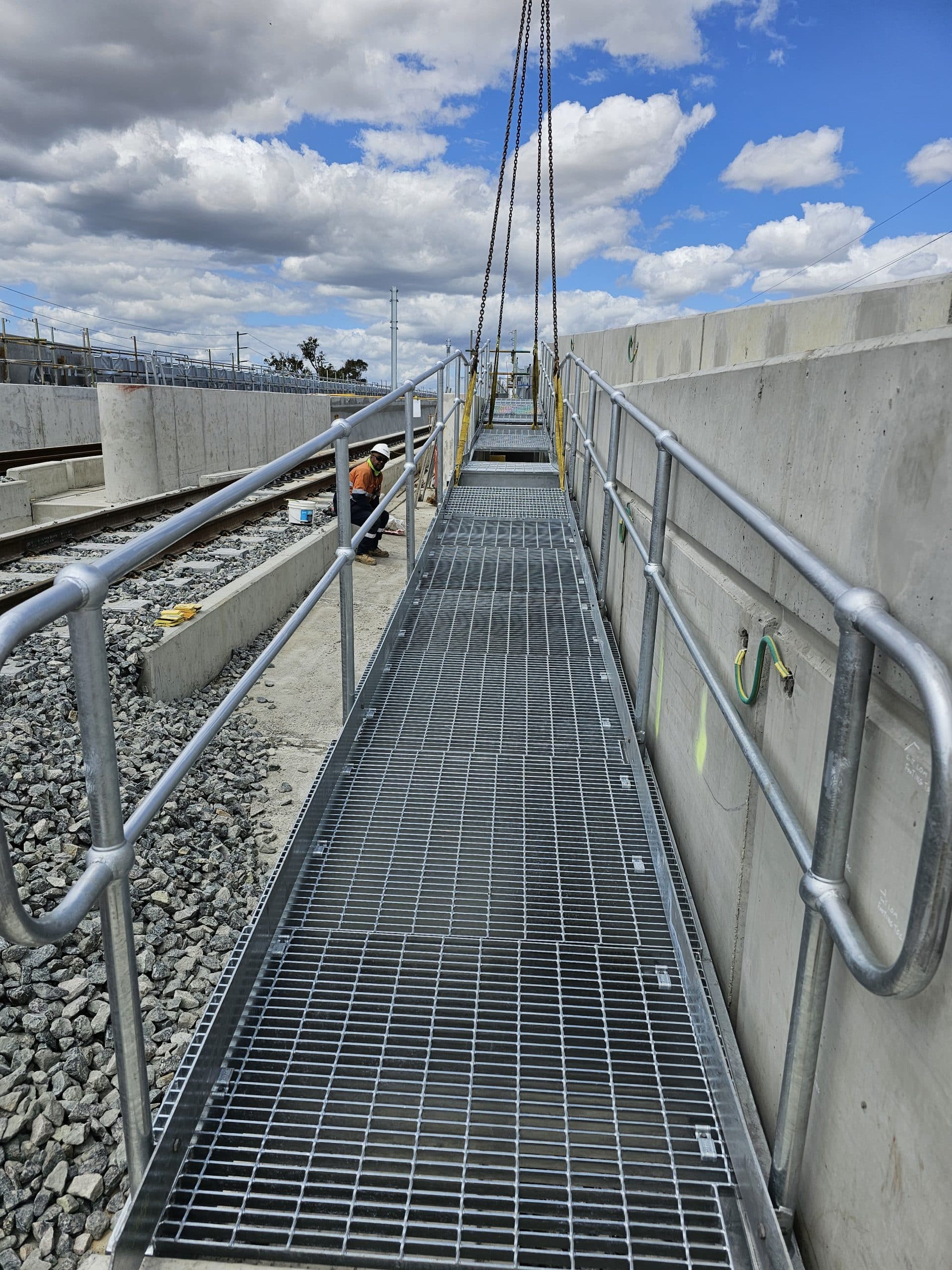Fremantle Traffic Bridge - Level Steel